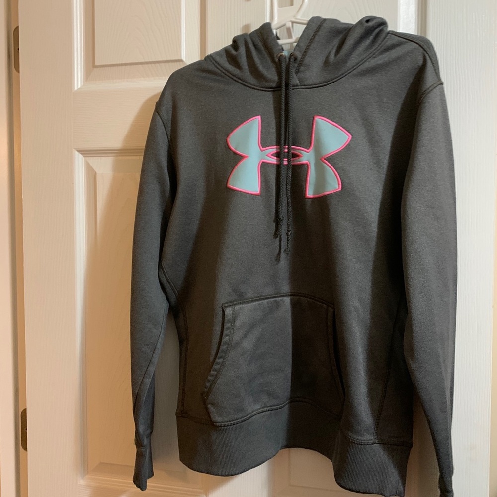 gray under armor sweater